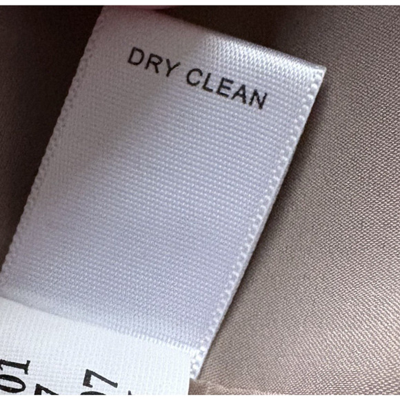 BANANA REPUBLIC Short Sleeve Wool Sheath Dress | Size 6 Neutral Beige Minimalist - Picture 13 of 15